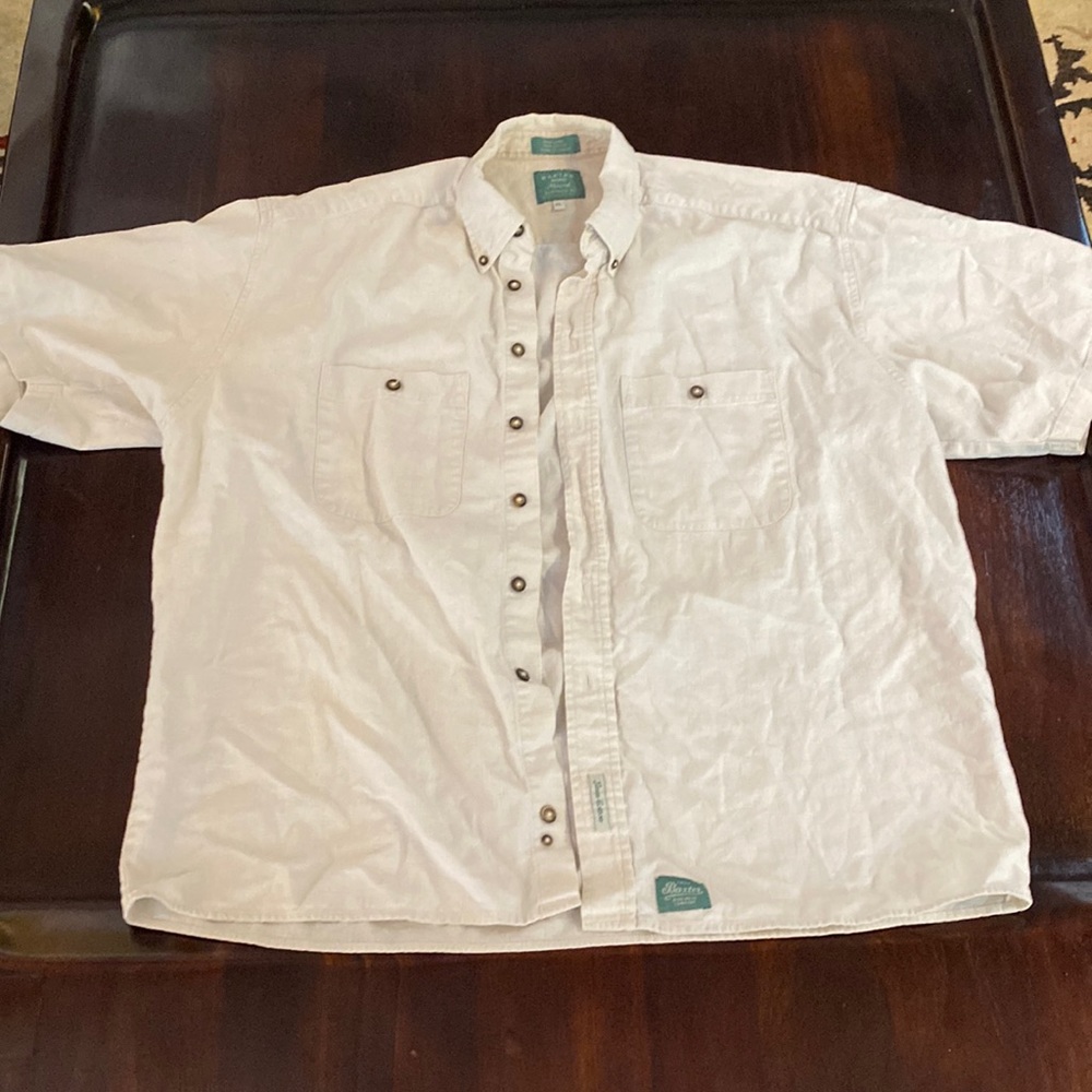 Vintage linen button up